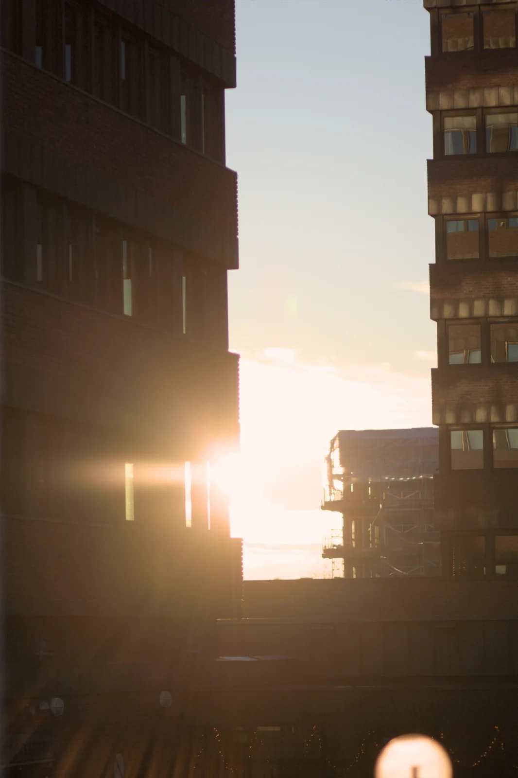 Lens flare - Oslo