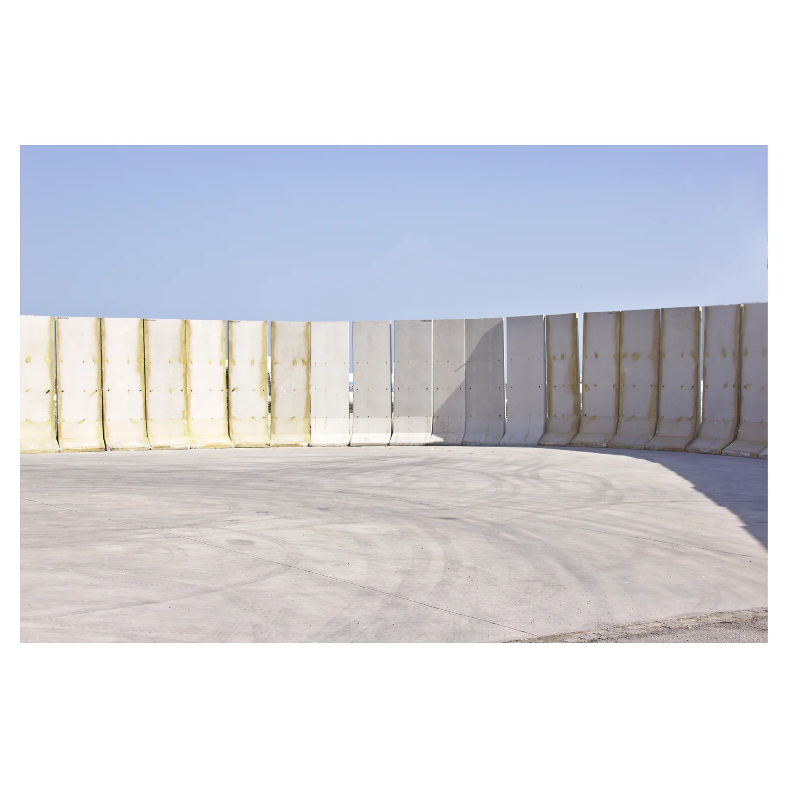 Port of Málaga - Concrete dividers
