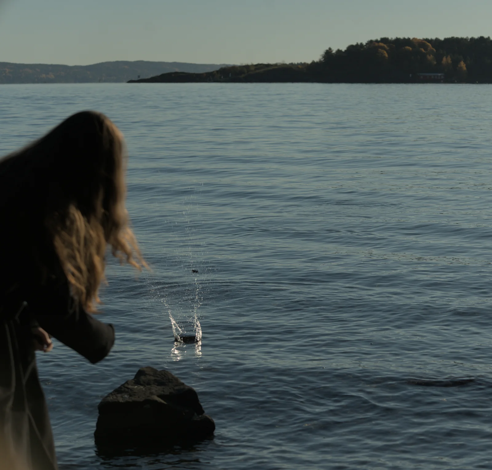 Hovedøya - Skipping rocks