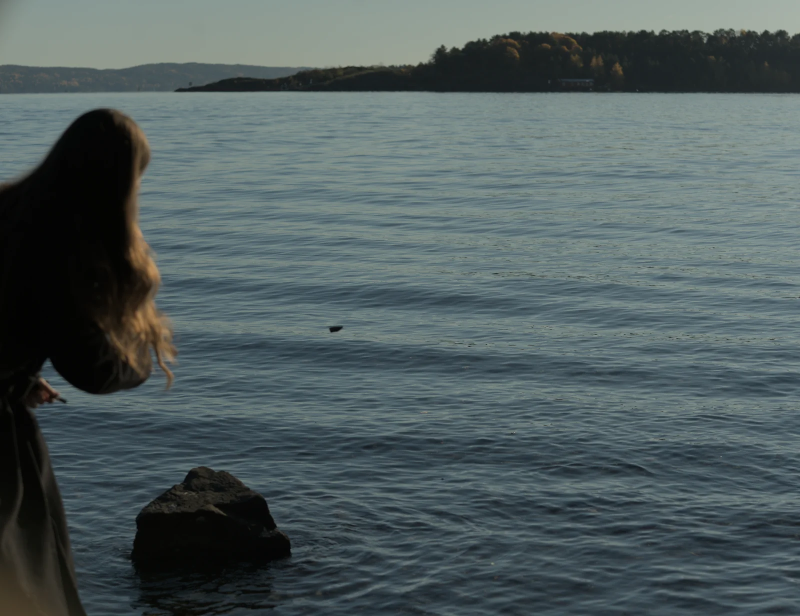 Hovedøya - Skipping rocks